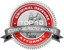 Criminal Defense Attorney | Top 10 | Attorney And Practice Magazine's | 2020