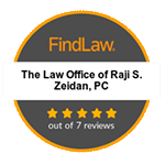 FindLaw | The Law Office Of Raji S. Zeidan, PC | 5 Star Out Of 7 Reviews